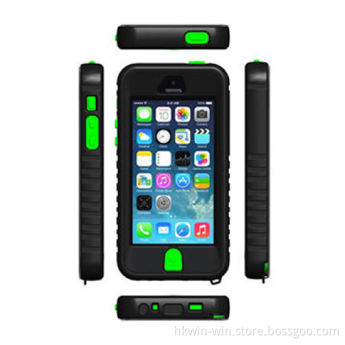 Newest High-quality Waterproof Case with Bicycle Holder for iPhone 5/5S, Compatible with 5C